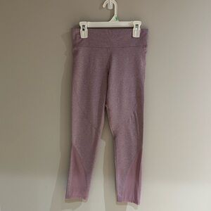 Old Navy Active Go-Dry Mid-Rise Purple Leggings Size L (10-12)
